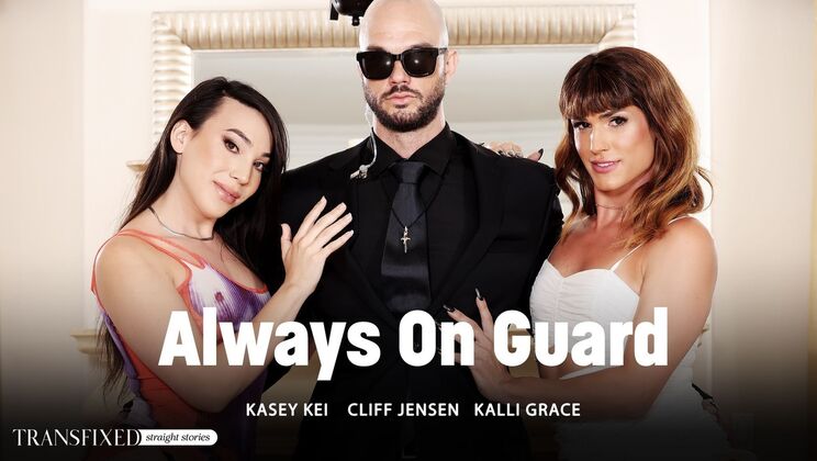 [Transfixed] - Interracial Threesome with Shemale - Kasey Kei - Cliff Jensen - Kalli Grace