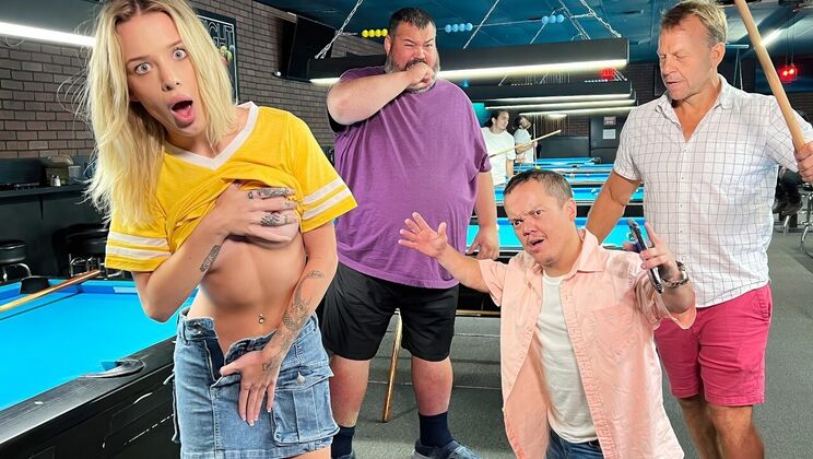 [He'sGotRizz] - Pool Hall: A Night of Doggystyle and Blowjob - Peter Green - Ashlyn Angel