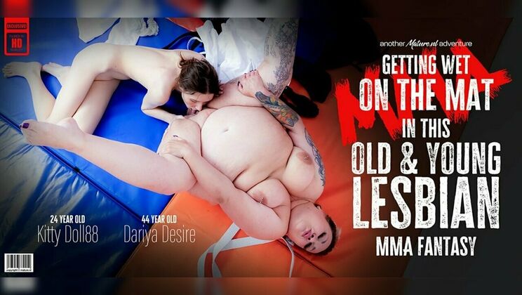 [Mature.nl] - Old vs Young Lesbian Love: Dariya Desire Meets Kitty Doll - Kitty Doll88 - Dariya Desire