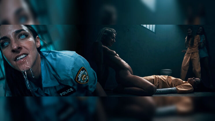 [Parasited] - Caged Lesbian Masturbation - Small Tits Babes