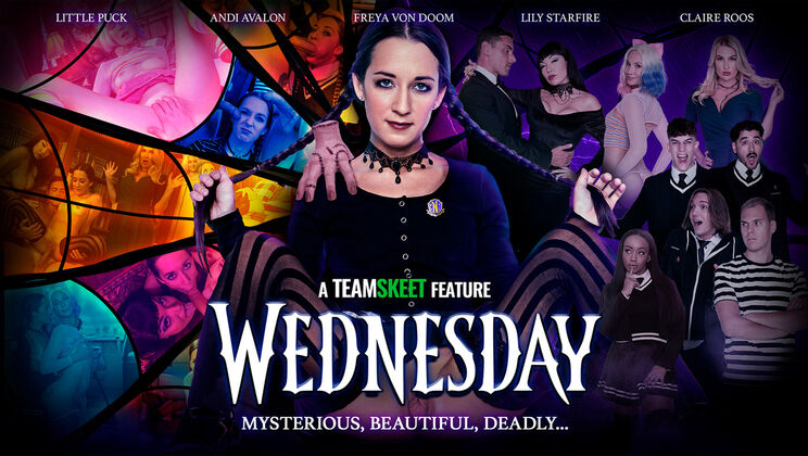 [TeamSkeetFeatures] - Blowjob and Deepthroat Challenge on Wednesday - Mike Mancini - Freya Von Doom - Ryan Driller - Little Puck - Claire Roos - Rico Hernandez - Lily Starfire - Parker Ambrose - Andi Avalon - Axel Haze