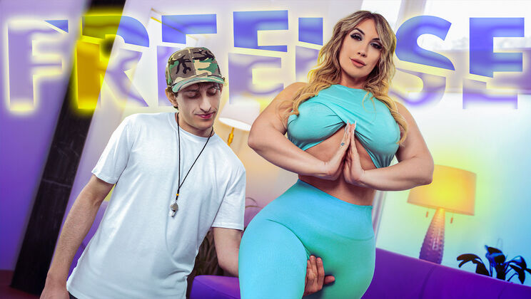 [FreeUseMilf] - Freeuse Blonde Mia Gets Pussy Licked & Facial