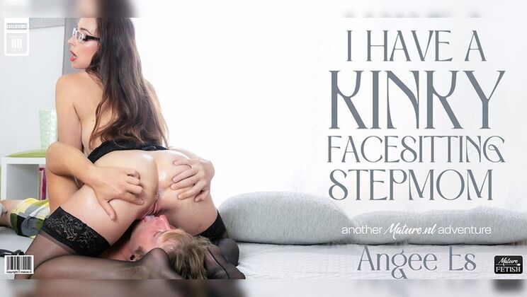 [Mature.nl] - Pantyhose Clad Stepmom Angee Es in a Hot Long Hair Fantasy - Rick Palmer - Angee Es