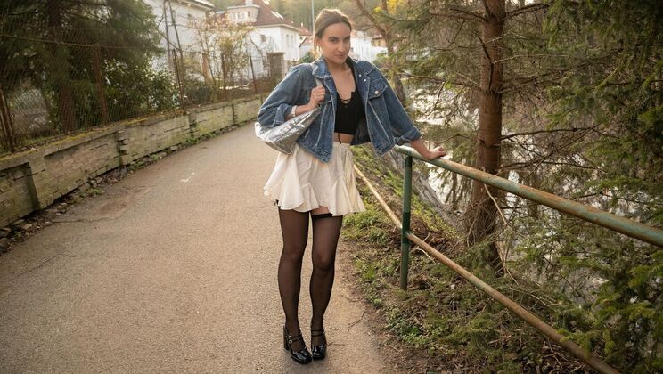 [PublicAgent] - Shy Girl Loves Rough Doggystyle with Big Cock - Martin Gun - Gigi Max