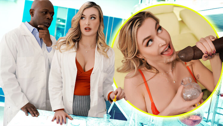 [BBCParadise] - Natalia Starr's Interracial Lab Sex - Natalia Starr - Will Tile