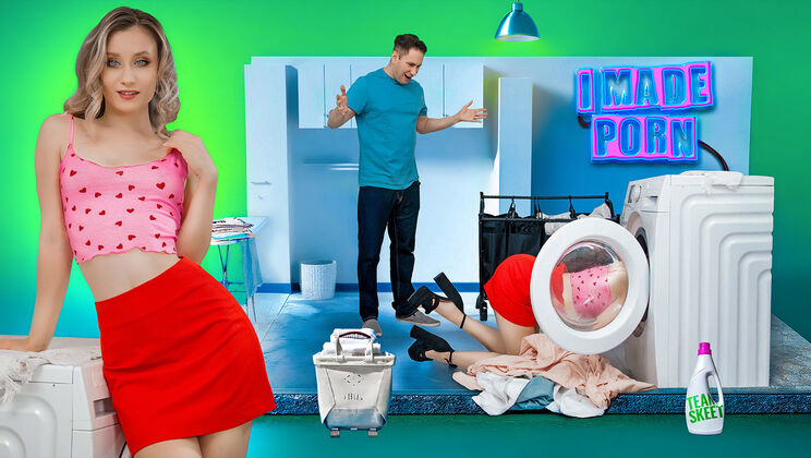 [IMadePorn] - Russian Teen's Wild Ride - Fucking and Spanking - Brad Knight - Lily Blossom