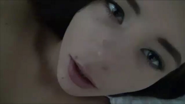 Young Brunette Whisper Gives POV Blowjob to Stepbrother