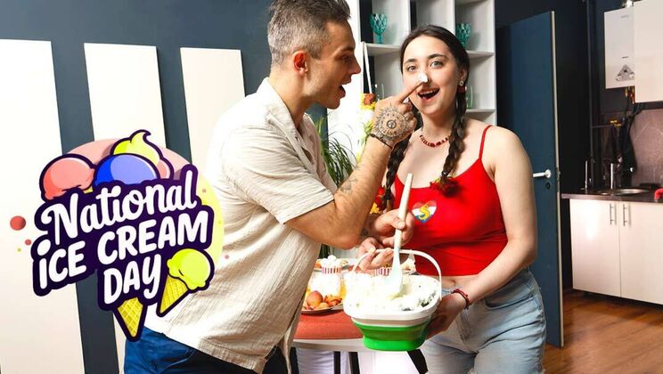 [ClubSweethearts] - Ice Cream and Handjobs with European Teens - Willy Regal - Remido