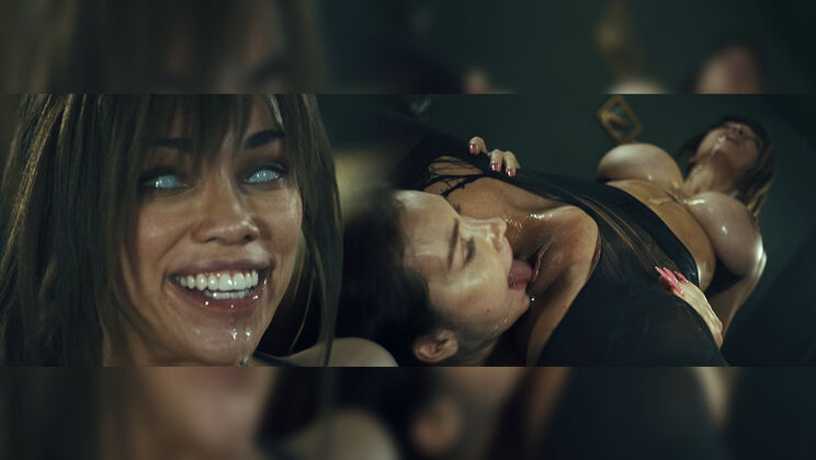 [Parasited] - Lesbian Big Tits Scissoring - Fetish Fantasy - Octokuro - Matty Mila