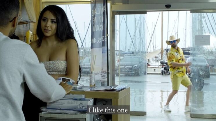 [PornWorld] - Brunette with Natural Tits Kitty Love Hardcore Beach Sex - Pablo Ferrari - Kitty Love