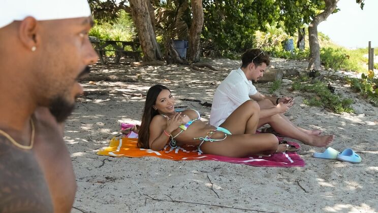 [RKPrime] - Beach Day Anal Blowjob and Cumshot - Dickdealer Don - Brandy Salazar