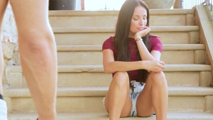 [PornWorld] - Anissa Kate in Bra and Shorts Fucks Hard - Anissa Kate - Juanlucho Com