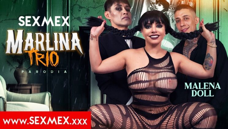 [SEXMEX] - Malena's Porn Story: Trio Action - Malena