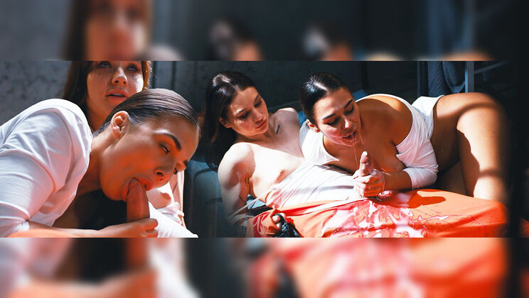 [FutanariXXX] - Prison Witch Small Tits Teen Blowjob