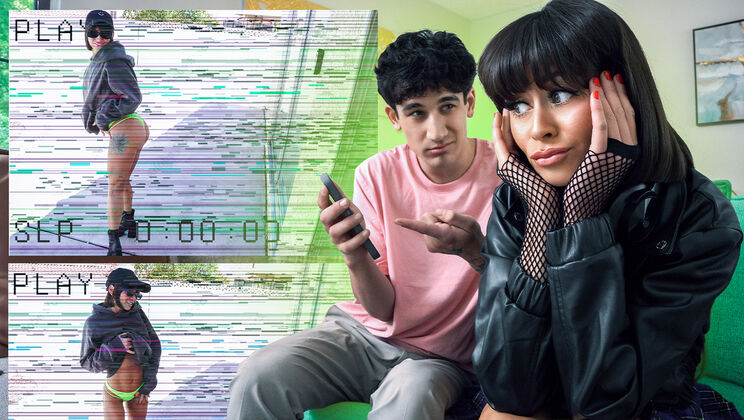 [MyBabysittersClub] - Leg Tattoo Brunette Enjoys Dick Play