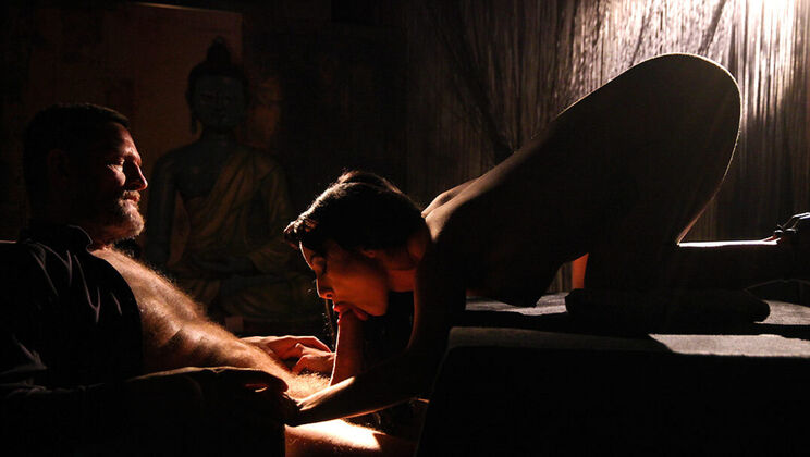 [SinfulXXX] - Cara Mella's Intense Orgasm with Big Cock - Yanick Shaft - Cara Mella