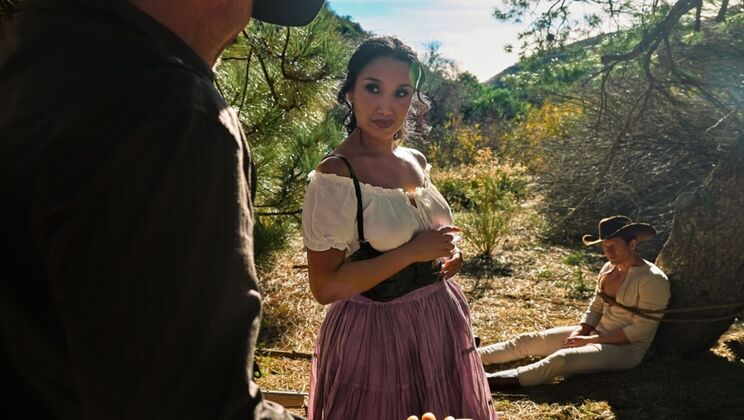 [DigitalPlayground] - Western Style Sex: Boots, G-String, & Doggystyle Fucking - Vicki Chase - Scott Nails