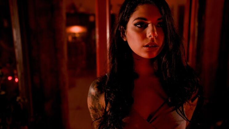 [DigitalPlayground] - Outdoor Lesbian Fuck with Natural Tits and Small Tits - Gina Valentina - Romi Rain