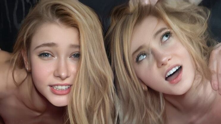 [PornForce] - Doggystyle Hammering For Hours With Blonde - Ivi Rein - Butt Spencer