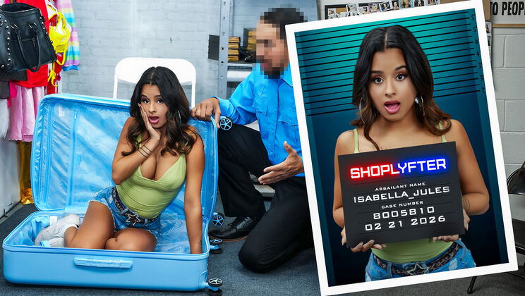 [Shoplyfter] - Cum on Skinny Latina Tits After Blowjob - Juan Largo - Isabella Jules