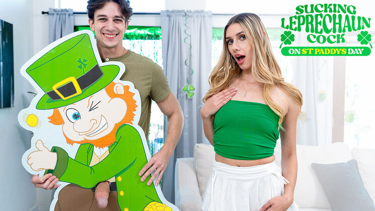 [PrincessCum] - Tall Girl Pussy Licking on St. Patrick's Day - Parker Ambrose - Emily Jade
