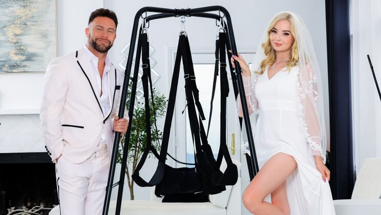 [Devil'sFilm] - Lexi Lore Wedding Blowjob & Fingering - Cumshot on Her Face - Lexi Lore - Seth Gamble