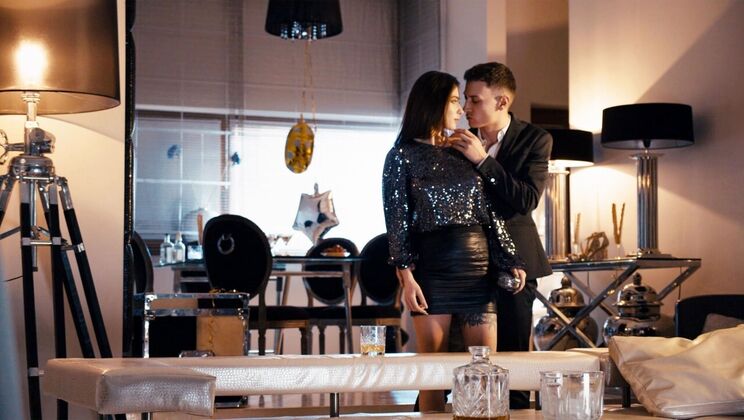 [Brazzers] - European Russian Babe Takes Deepthroat and Gagging - Charlie Dean - Liya Silver