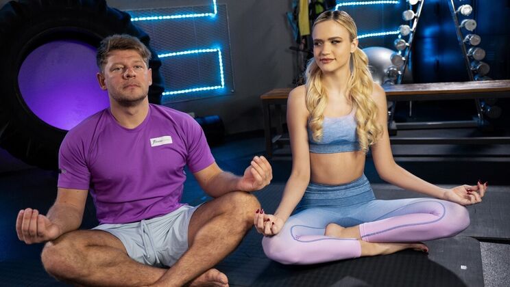 Doggystyle in the Gym Leads to Big Cum Load on Face