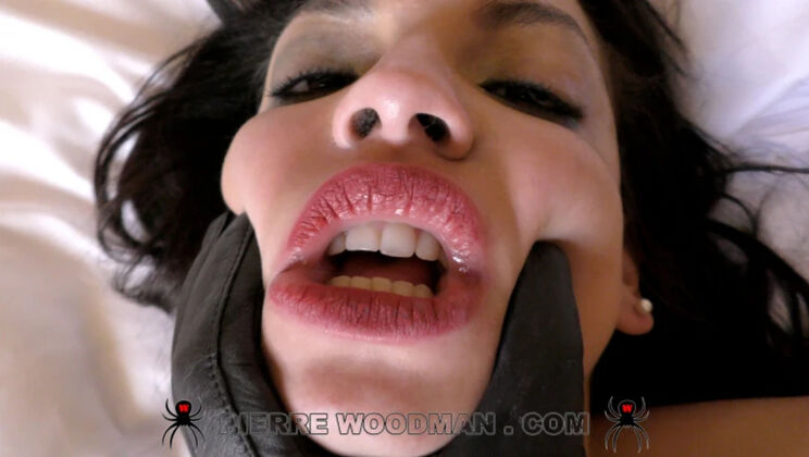 Mathilde Ramos with Perfect Teeth Endures Slaps and Spanks