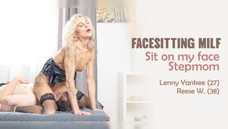 Stunning 30 Plus MILF Reese W. Dominates Face With Pussy and Sucks Cock Hard