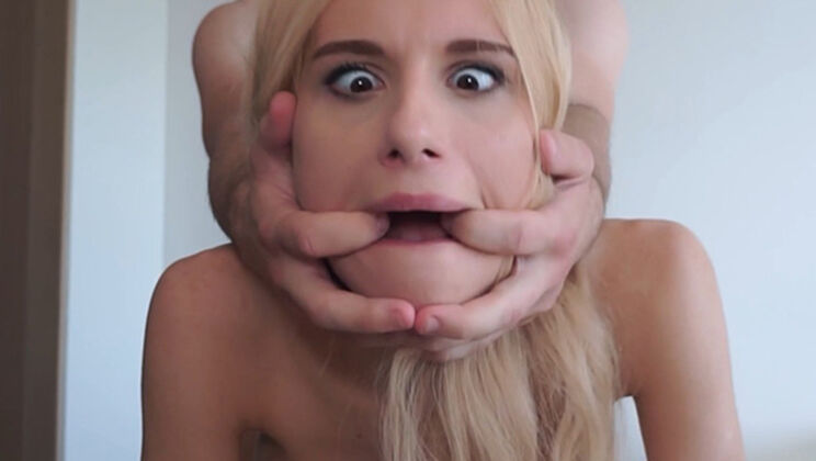 PORN FORCE - Petite Carla Cute Tied Up And Destroyed By Abel Black