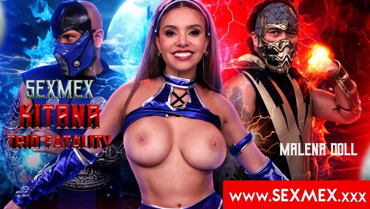 Kitana Fatality Threesome Featuring Malena Doll