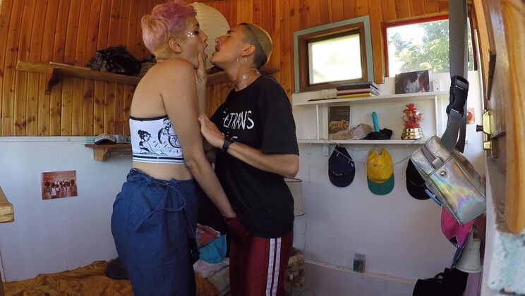 Gael & Charo: Bedroom Kissing, Nipple Sucking, and Moaning