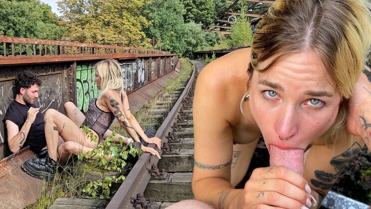 Kitti & Uri: Passionate Public Sex With Licking and Moaning
