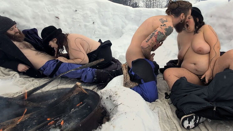Keep The Fire Going: Sensual Caressing And Lube