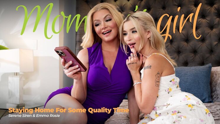 Stepmom Stays Home for Quality Time With Teen