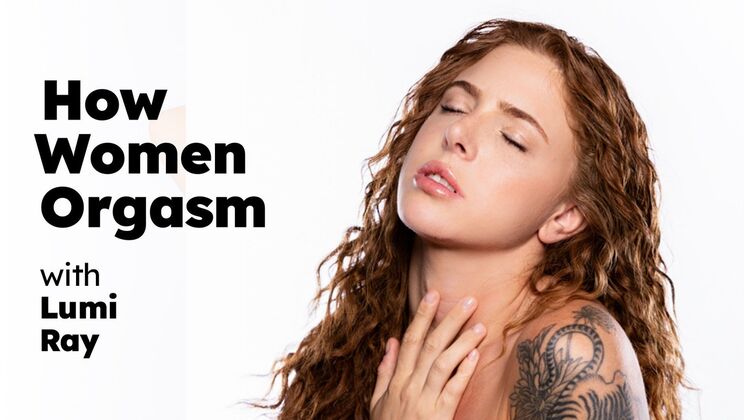 Lumi Ray Tattooed Redhead Fingering