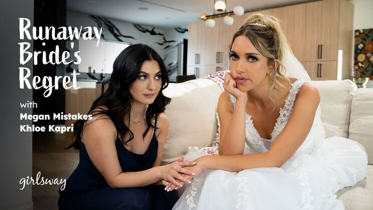 Runaway Bride's Regret Turns Into Hot Girl-on-Girl Fun