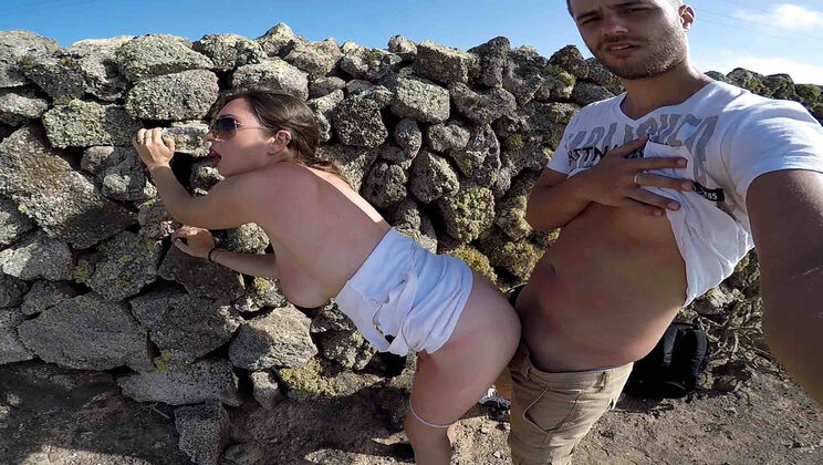 Miriam & Jorge Outdoor POV Fuck Caught Up In The Moment