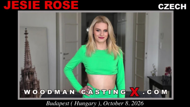 Jesie Rose Casting Beautiful Ass