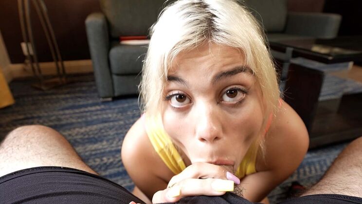Office Slut Lilith Grace Gets Cum On Her Shaved Pussy